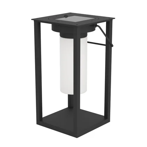 EGLO Leuchten Laterne USIGNI Solar-LED - Produkttyp: Laterne - Betriebsart: Solarbetrieb - Dimmbar: nicht dimmbar - Lampensockel: LED - Lichtfarbe: Neutralweiss (NW) - Timerfunktion: Nein