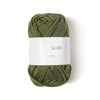 Rico Design Wolle Creative Ricorumi DK 25 g, Oliv - Packungsgrösse: 1 Stück - Länge: 57.5 m - Material: Baumwolle - Detailfarbe: Olivgrün - Waschbar bei: 30 °C - Nadelstärke: 3 mm - 4 mm