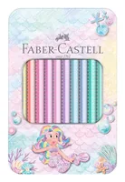 FABER-CASTELL Farbstift Jumbo Sparkle 210910 pastell 10 Stück
