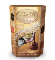 Lindt Schokoladen-Pralinen Lindor Kugeln Assortiert 200 g - Produkttyp: Assortiert - Nährwertangabe pro: 100 g - Energiegehalt (in kj): 2622 KJ - Energiegehalt (in kcal): 632 Kcal - Fett: 49 g - Gesättigte Fettsäuren: 36 g