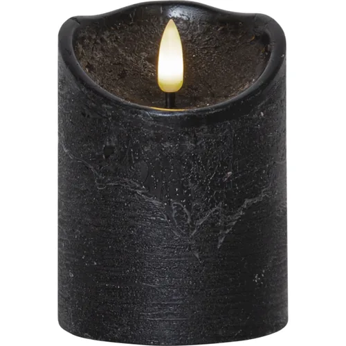 Star Trading LED Pillar Candle Flamme Rustic