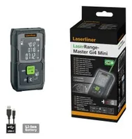 Laserliner Laser-Distanzmesser LaserRange-Master Gi4 Mini 40 m - Produktkategorie: Laser-Distanzmesser - Schnittstellen: Keine - Reichweite: 40 m - Messgenauigkeit: ± 2 -0 mm