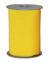 Pattberg Geschenkband Opak Matt 1 cm x 200 m: Gelb - Breite: 10 mm - Länge: 200 m - Verpackungseinheit: 1 Stück - Detailfarbe: Gelb - Band-Art: Geschenkband