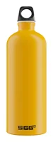 Sigg Trinkflasche Traveller 1 l Mustard Touch - Material: Recycling Aluminium - Nachhaltigkeit: Nicht angegeben - Spülmaschinenfest: Nein - Farbe: Gelb - Für Kinder: Ja - Verschlusstyp: Schraubverschluss