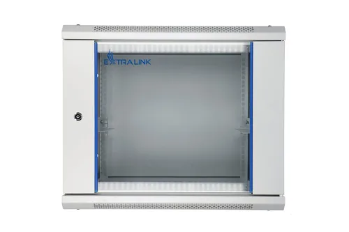 Extralink Cabinet rack EX.8574 400mm 600mm 450 mm hanging Openable 19'' 9U Da parete Grigio