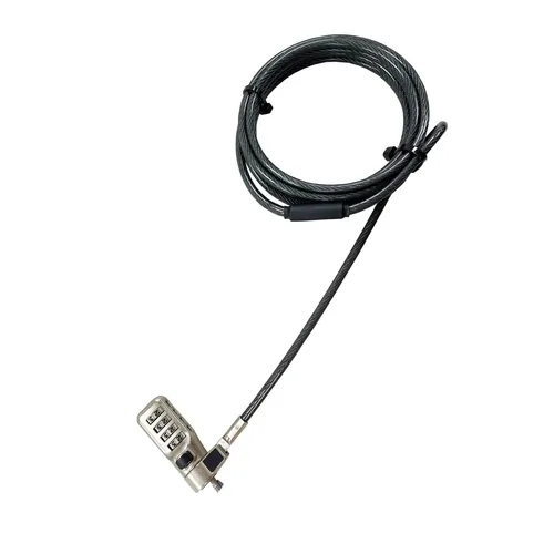 DICOTA Security Cable -  N-Lock -  combination -  resettable -  2.5x6mm slot -  single