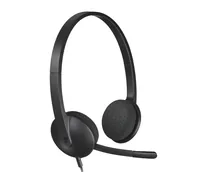 Logitech H340 USB-Headset mit Mikrofon - kabelgebunden - schwarz