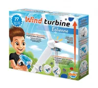 Buki Experimentierkasten Windkraftanlage - Altersempfehlung ab: 8 Jahren - Fachbereich: Elektronik - Sprache: Multilingual