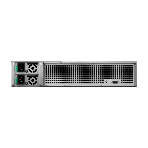Synology RX1217RP disk array 0 TB Rack (2U) Black, Grey