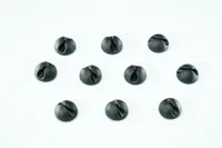 Schönenberger Beans Kabelhalterungen, Ø 15 mm, Schwarz - Ausstattung Kabelmanagement: Keine - Produkttyp: Kabelbinder-Befestigungssockel - Verpackungseinheit: 10 Stück - Material: Kunststoff - Detailfarbe: Schwarz