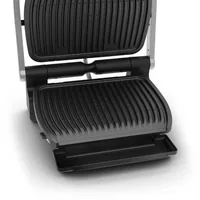 Optigrill Deluxe GC707D (silber/schwarz, 2.000 Watt)