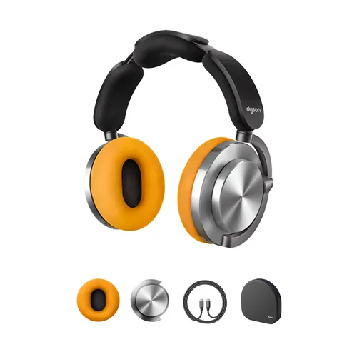 Dyson OnTrac Headset Wireless Head-band Calls/Music USB Type-C Bluetooth Aluminium