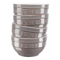 Staub Ceramique ramekin 700 ml Grey Round