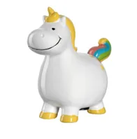 Leonardo Spardose 1 Stück Einhorn - Breite: 9 cm - Höhe: 13 cm - Länge: 9 cm - Produkttyp Geschenke: Spardosen - Motiv: Einhorn
