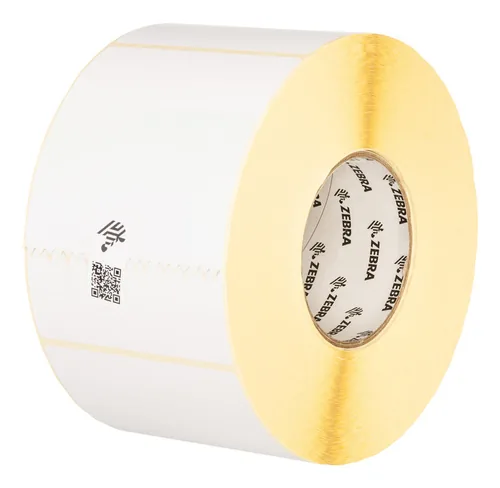 Zebra Technologies Etikettenrolle Thermo Transfer 51 x 25 mm - Druckverfahren: Thermotransfer - Breite: 51 mm - Materialeigenschaften: Perforiert - Stark haftend