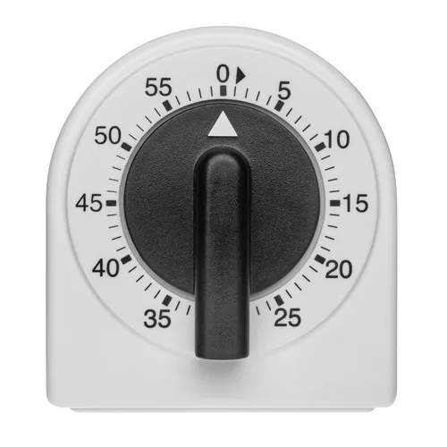 TFA Dostmann Küchentimer FE-TFA Weiss - Materialtyp: Kunststoff - Funktionen: Alarm - Countdowntimer - Material: Kunststoff - Detailfarbe: Schwarz - Displaytyp: Kein Display