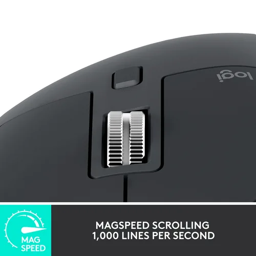 Logitech Master Series MX MASTER 3S ergonomisch graphite
