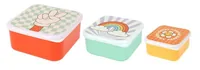 FURBER Lunchbox Set, 3-teilig Mehrfarbig - Materialtyp: Kunststoff - Unterteilungsmöglichkeit: Nein - Material: Kunststoff - Detailfarbe: Mehrfarbig - Set: Ja - Motiv: Diverse