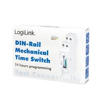 Logilink Zeitschaltuhr, mechanisch zur Hutschienenmontage