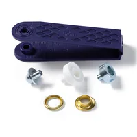 Prym Ösen + Scheiben 8 mm, Gold, 24 Stück - Produkttyp: Ösen - Detailfarbe: Gold