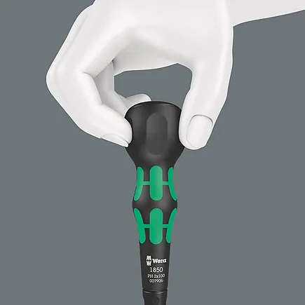 Wera 1850 PH Kraftform Ball-Grip Schraubendreher PH 1x80
