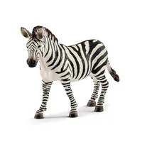 Schleich Spielzeugfigur Wild Life Zebra Stute - Themenbereich: Wild Life - Altersempfehlung ab: 3 Jahren