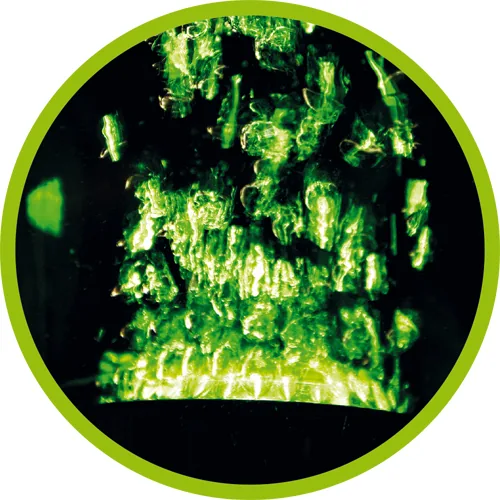 HOBBY Aquaristik Bubble Air Spot colour & moon LED AC Black