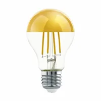 EGLO Leuchten Lampe 7.3 W E27 Warmweiss - Energieeffizienzklasse EnEV 2020: E - Lampensockel: E27 - Farbtemperatur Kelvin: 2700 K - Gesamtleistung: 7.3 W - Dimmbar: nicht dimmbar - Zusätzliche Ausstattung: Keine