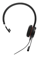Jabra Headset Evolve 30 II Stereo MS USB C/A - Microsoft Zertifizierung: für Microsoft Teams - Kabelgebunden: Ja - Trageform: On-Ear - Verbindung zum Endgerät: USB-C - USB-A - Trageweise: Duo - Geeignet für: Büro - Call Center