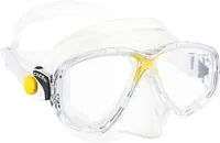 CRESSI Tauchmaske Marea Klar/Gelb - Detailfarbe: Transparent - Gelb - Zielgruppe: Erwachsene - Schuhgrösse (EU): Keine - Material: Silikon - Produkttyp: Tauchmasken