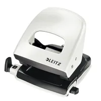 Leitz Locher WOW NeXXt Weiss - Anzahl Lochsegmente: 2 - Stanzkapazität: 30 Seiten - Detailfarbe: Weiss