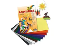 FOLIA Bastelfilz 150g 520409 ass. 10 Blatt