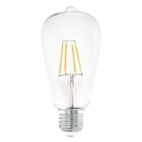 EGLO Leuchten Lampe 7 W E27 Warmweiss - Energieeffizienzklasse EnEV 2020: D - Lampensockel: E27 - Farbtemperatur Kelvin: 2700 K - Gesamtleistung: 7 W - Dimmbar: nicht dimmbar - Zusätzliche Ausstattung: Keine