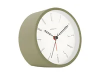 KARLSSON Klassischer Wecker Belle Numbers 11 cm, Grün - Funktionen: Alarm - Weckfunktion - Ausstattung: Zeit - Displaytyp: Analog - Detailfarbe: Grün - Funksignal: Nein - Betriebsart: Batteriebetrieb