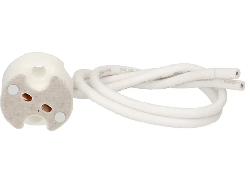Max Hauri Halogenfassung G4/G5.3/G6.35 / PTFE Länge: 140 mm - Zubehörtyp: Lampenfassung