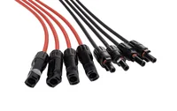 FURBER.power Y-Verteiler FC4 1 auf 4, Set - Anschluss Seite B: FC4 Stecker (kompatibel mit MC4 - DL4 - TS4 - QC4) - Anschluss Seite A: FC4 Buchse (kompatibel mit MC4 - DL4 - TS4 - QC4)
