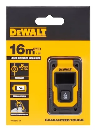 DEWALT LASER DISTANCE MEASURER 16M DW055PL-XJ