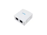 Equip 2-Port Cat.6A Surface Mount Box