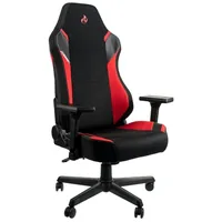 Nitro Concepts Gaming-Stuhl X1000 Rot - Lenkradhalterung: Nein - Höhenverstellbar: Ja - Detailfarbe: Rot - Material: Stahl - Kaltschaum - PVC - Polyurethan (PU) - Belastbarkeit: 135 kg