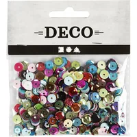 Creativ Company 522301 rhinestone/sequin Sequins Multicolour 6 mm