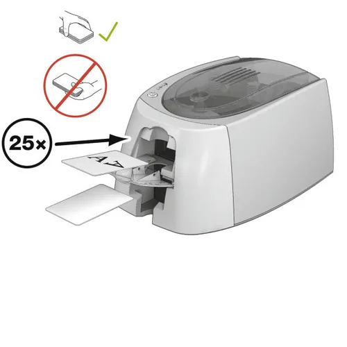 DURABLE Kartendrucker Duracard ID300 100 Karten 1Farbband