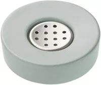 diaqua® Seifenschale Zylo Sage - Detailfarbe: Sage - Detailmaterial: Keramik - Grundmaterial: Keramik