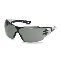 uvex Schutzbrille Pheos cx2, Grau - Grössentyp: Normalgrösse - Brillenglasfarbe: Grau - Detailfarbe: Schwarz - Grössensystem: EU - Grösse: Standard - Zielgruppe: Unisex