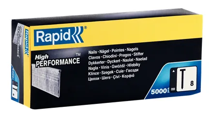 Rapid Nägel Typ 8, 30 mm, 5000 Stück - Zubehörtyp: Nagel - Verpackungseinheit: 5000 Stück