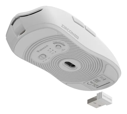 GENESIS Zircon 500 G2 mouse Gaming Right-hand RF Wireless + Bluetooth + USB Type-C Optical 10000 DPI