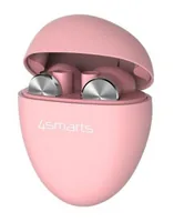 4smarts True Wireless In-Ear-Kopfhörer Pebble Pink - Detailfarbe: Pink - Kopfhörer Ausstattung: Ladeschale/Ladebox - Verbindungsmöglichkeiten: Bluetooth - Aktive Geräuschunterdrückung: Nein - Einsatzbereich: Lifestyle - Kopfhörer Trageform: In-Ear