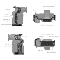 Smallrig Cage FUJIFILM GFX100 II Kit - Detailfarbe: Schwarz