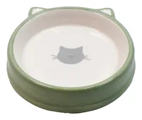 Bubimex Keramiknapf Grün - Detailfarbe: Grün - Tierart: Katze - Produkttyp: Futternapf
