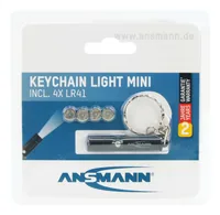 Ansmann Taschenlampe Mini Keychain Light - Einsatzbereich: Reisen - Outdoor & Camping - Wandern - Betriebsart: Batteriebetrieb - Leuchtmittel: LED - Wasserfest: Nein - Leuchtweite: 5 m - Max. Laufzeit: 4 h