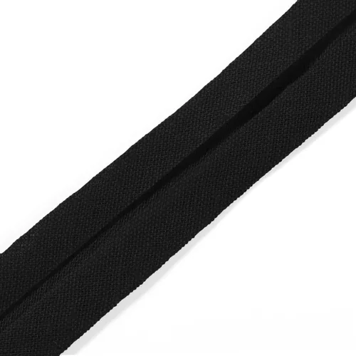 Prym Schrägband Schwarz, 60 x 30 mm - Verpackungseinheit: 1 Stück - Detailfarbe: Schwarz - Produkttyp: Schrägband